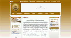 Desktop Screenshot of comaperu.org
