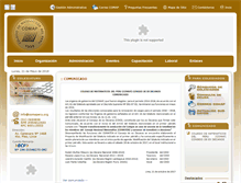 Tablet Screenshot of comaperu.org